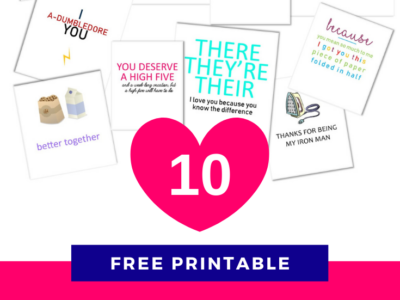 Printable Funny Valentine Cards All Things with Purpose Sarah Lemp 4