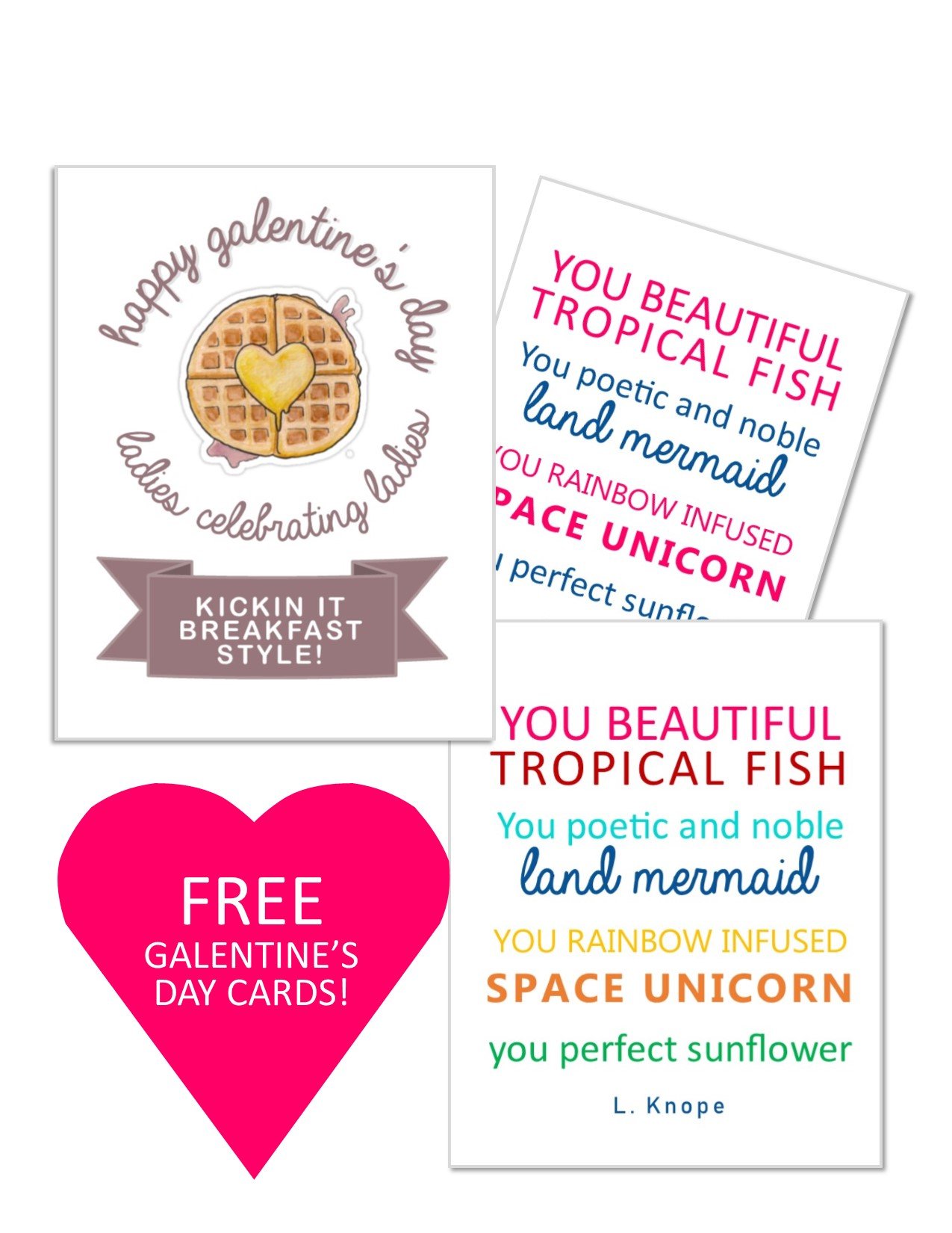 Happy Galentine S Day Free Printable