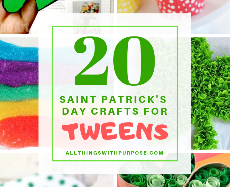 Saint Patrick's Day Crafts for Your Tween Age Kids to Make!