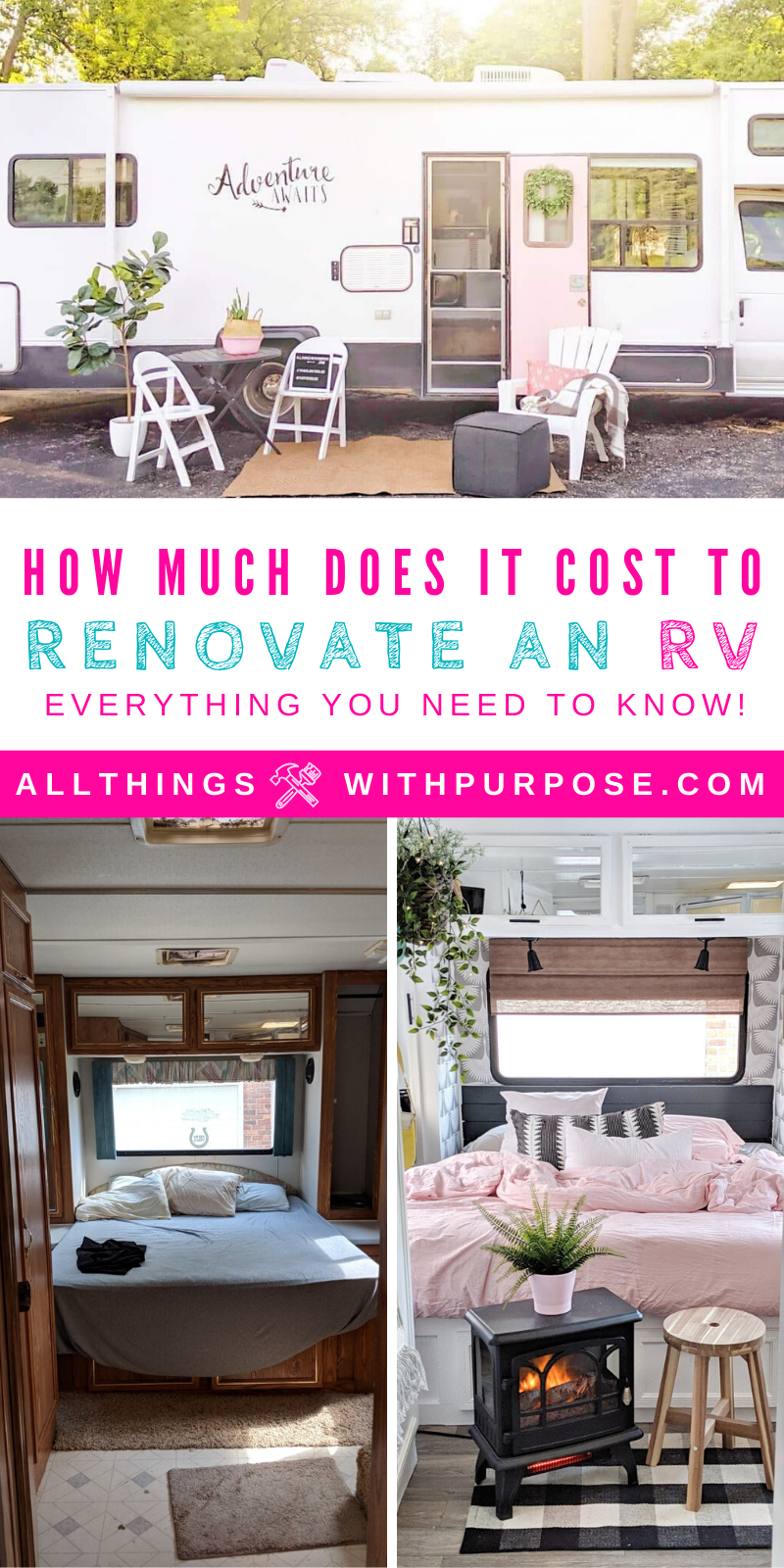 Cost Breakdown For Renovating An Outdated Camper Or Rv