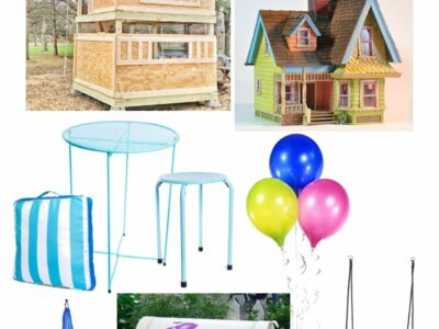 "Up" Themed DIY Tree House Idea Board All Things with Purpose Sarah Lemp 89