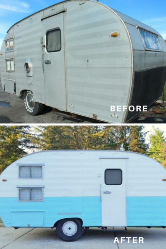 Painting the Exterior of an RV All Things with Purpose Sarah Lemp 5