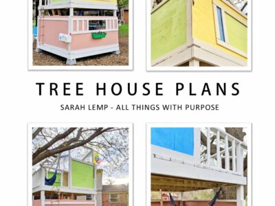 "Up" Themed DIY Tree House Plans All Things with Purpose Sarah Lemp 58