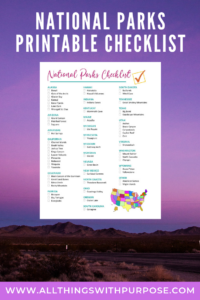 the national parks tour setlist