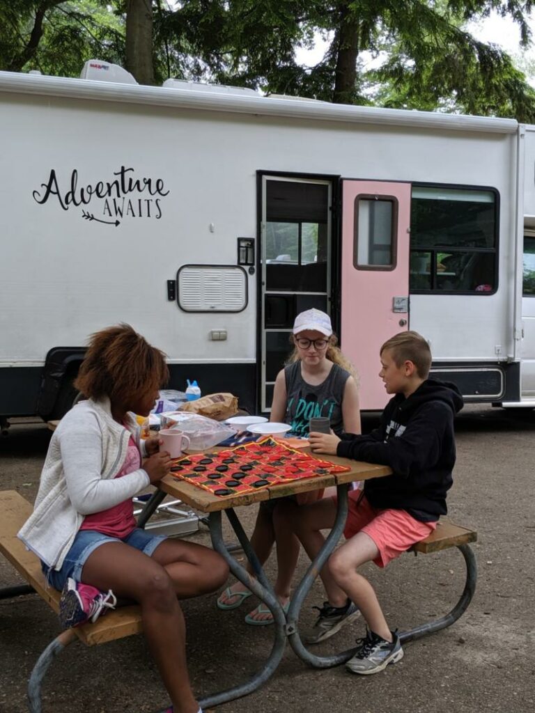 Camping at Ludington State Park