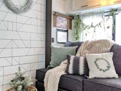 Christmas RV Tour! See How We Decorated Our Renovated Class A All Things with Purpose Sarah Lemp 2