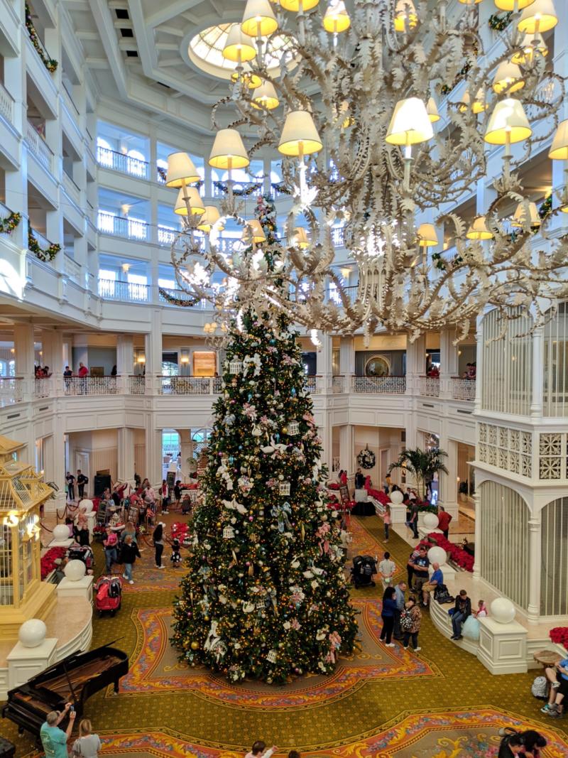 Grand Floridian Christmas tree