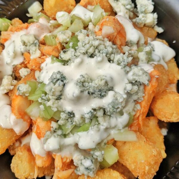 Loaded Buffalo Chicken Tots Recipe from the Magic Kingdom