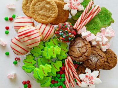 Create a Dazzling Holiday Cookie Tray or Candy Charcuterie Board (the Easy Way!) All Things with Purpose Sarah Lemp 8