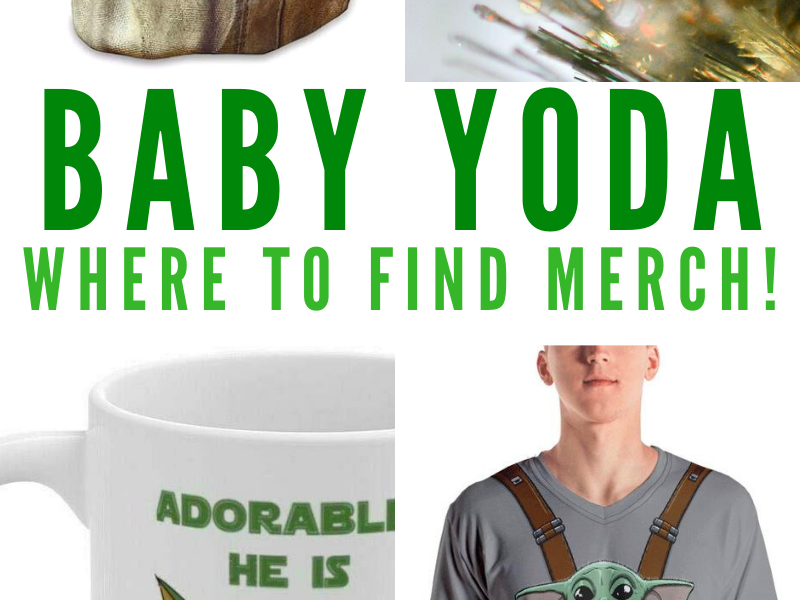 Where to Find Baby Yoda Merch by Christmas or to preorder