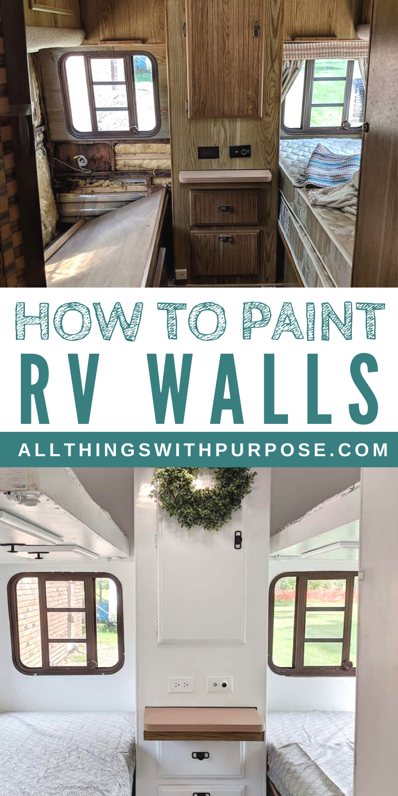 DIY // FIX Your Peeling RV Furniture for $20 // Our First Repair Has Lasted  Over a Year! 