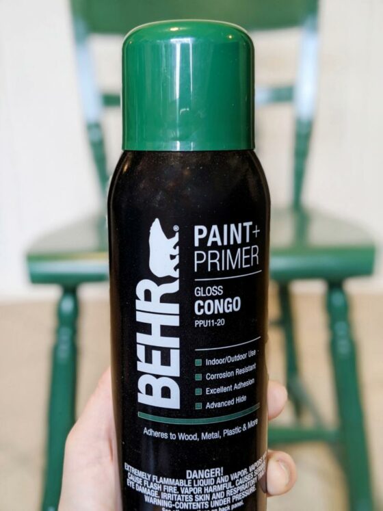 Our New Breakfast Nook Area Transformed with BEHR Spray Paint