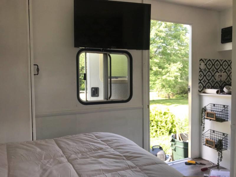 SOLD: Renovated 25' Fleetwood Mallard Camper for Sale All Things with Purpose Sarah Lemp 14