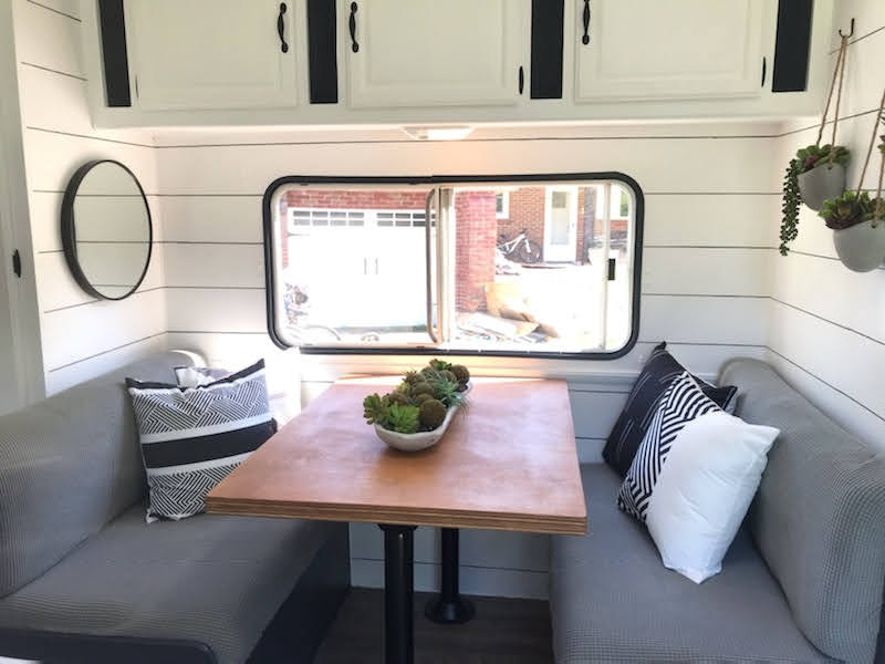 SOLD: Renovated 25' Fleetwood Mallard Camper for Sale All Things with Purpose Sarah Lemp 4
