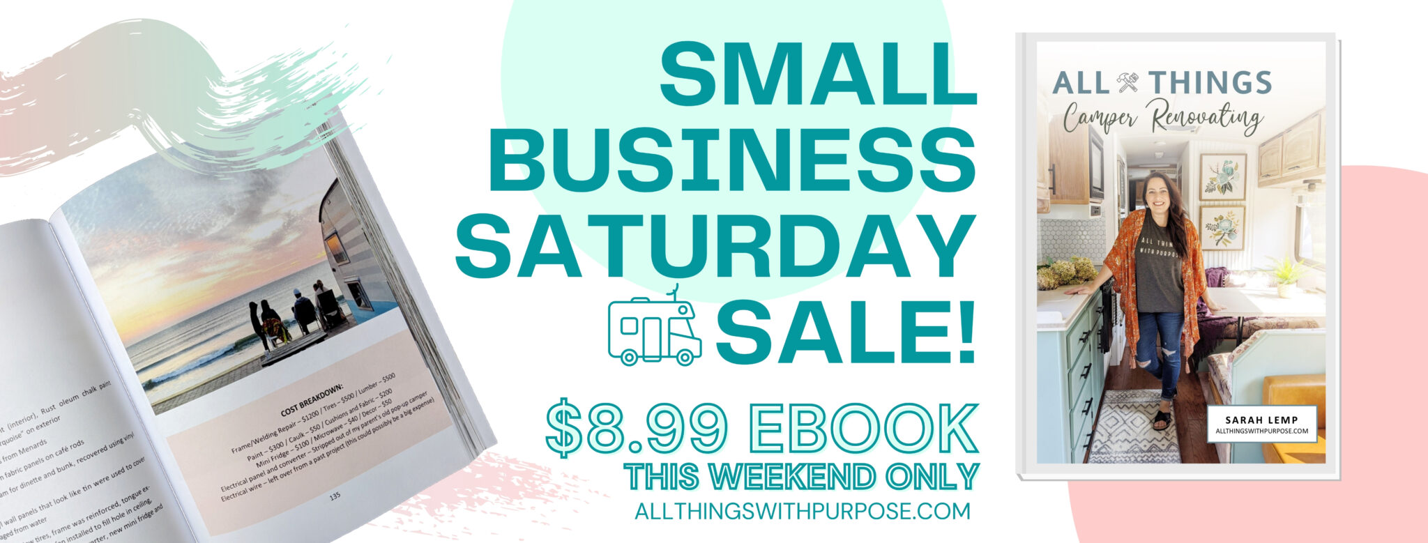 Small Business Saturday eBook Sale All Things with Purpose Sarah Lemp 1