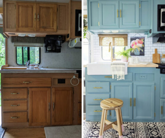 How to paint RV cabinets