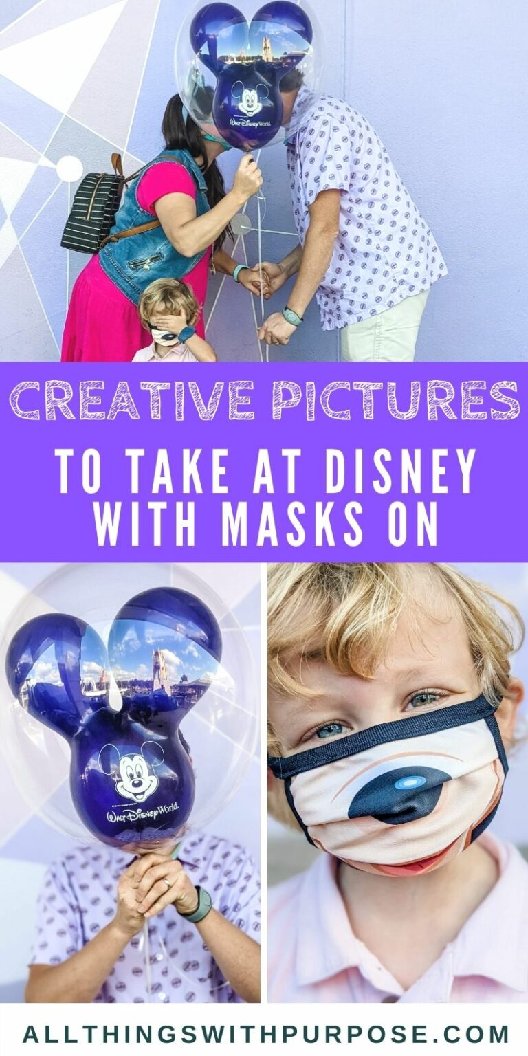 Tips for Taking Great Pictures at Disney World While Wearing a Mask