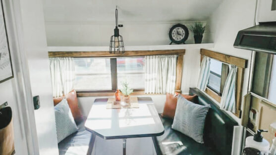 This Tiny Vintage Trailer was Transformed Into an Adorable Home on Wheels All Things with Purpose Sarah Lemp 22