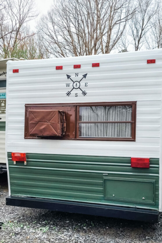 This Tiny Vintage Trailer was Transformed Into an Adorable Home on Wheels All Things with Purpose Sarah Lemp 36