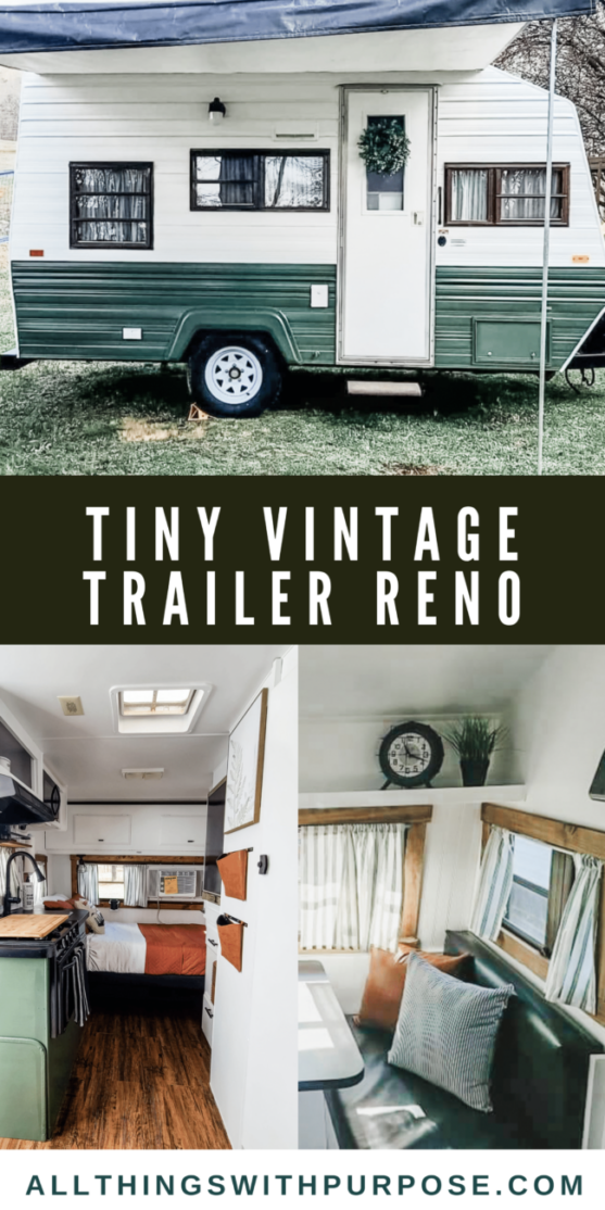 This Tiny Vintage Trailer was Transformed Into an Adorable Home on Wheels All Things with Purpose Sarah Lemp 42