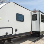 Remodeled 2019 Keystone Bullet 330BHS Travel Trailer for Sale All Things with Purpose Sarah Lemp