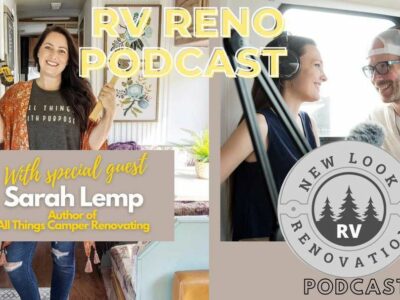 New Look RV Renovation Podcast and Giveaway! All Things with Purpose Sarah Lemp 1