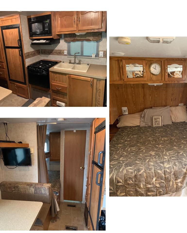 You Have to See This $800 Cherokee Lite Travel Trailer Transformation All Things with Purpose Sarah Lemp 1