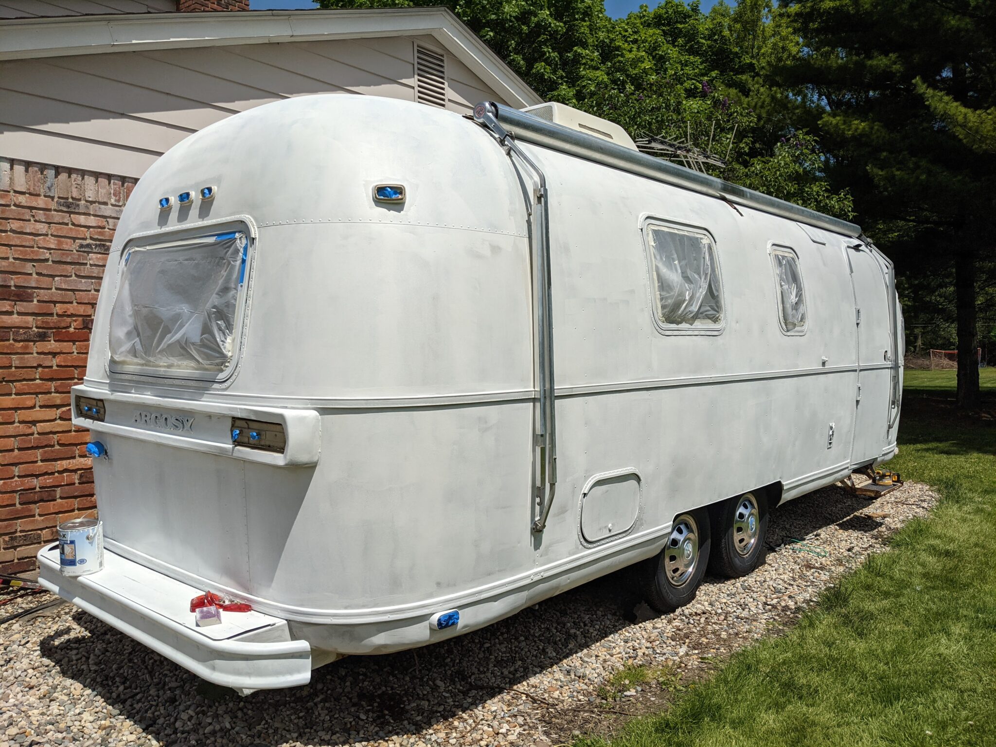 Our 1974 Airstream Argosy Travel Trailer Renovation Project All Things with Purpose Sarah Lemp 15