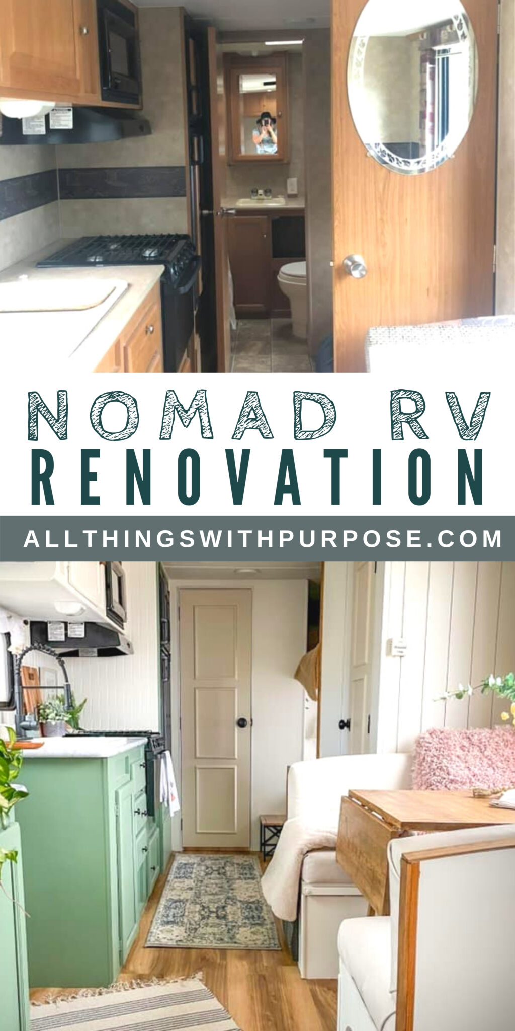 Beautiful Boho RV Renovation All Things with Purpose Sarah Lemp 11