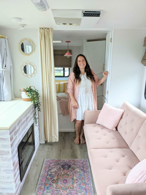 Dreamy 2000 Coachmen Catalina RV Renovation All Things with Purpose Sarah Lemp 