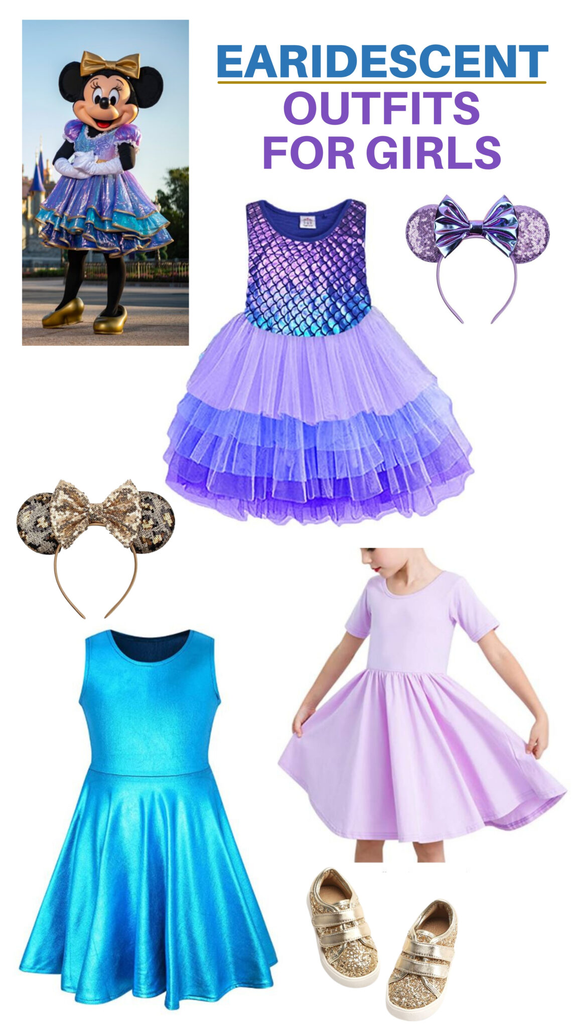 Walt Disney World 50th Anniversary Earidescent Themed Attire Found on Amazon All Things with Purpose Sarah Lemp 5