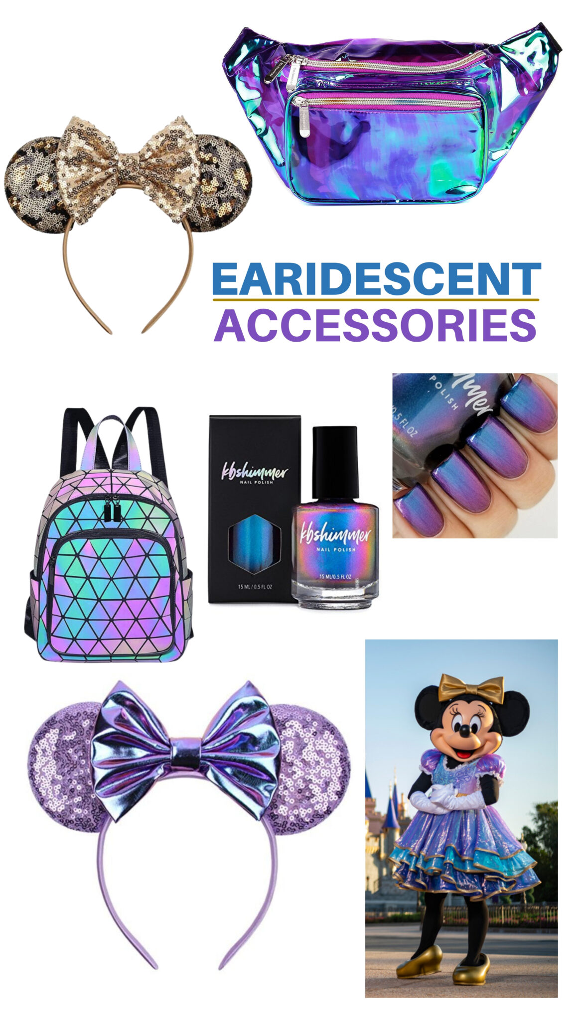 Walt Disney World 50th Anniversary Earidescent Themed Attire Found on Amazon All Things with Purpose Sarah Lemp 8