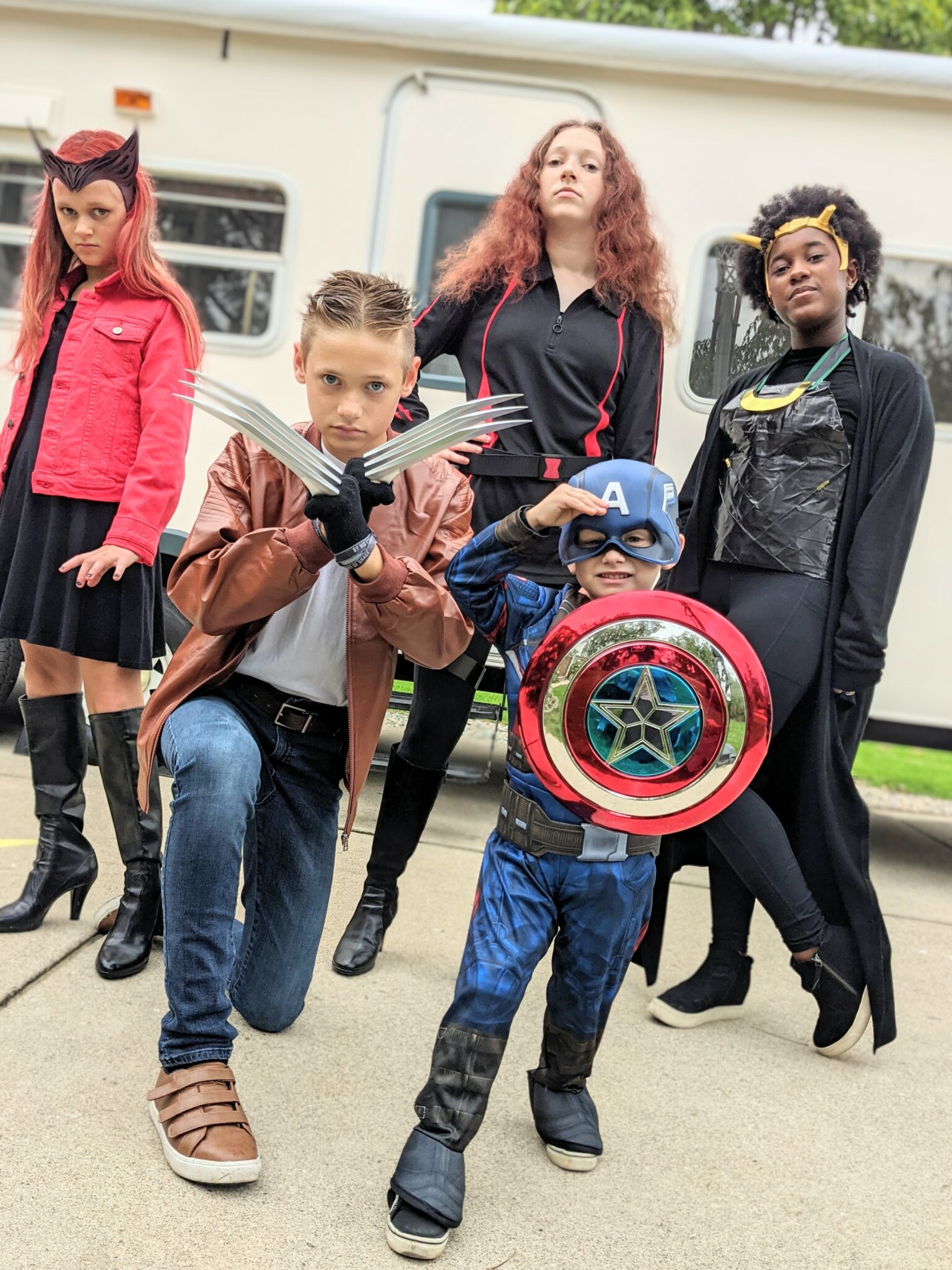 East DIY Marvel Themed Costumes for Halloween Using Regular Clothes All Things with Purpose Sarah Lemp 4