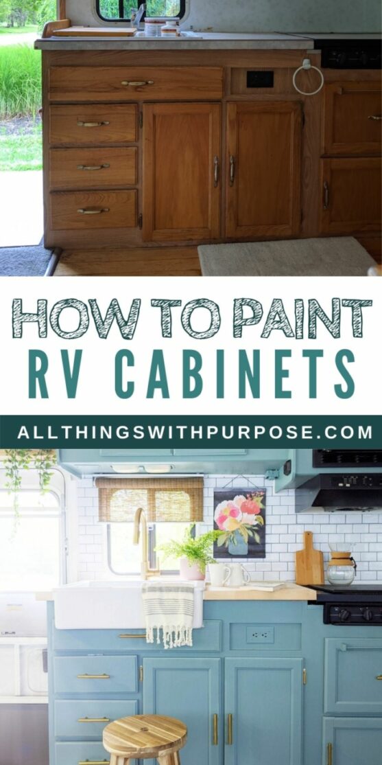 How to Paint RV Cabinets the Right Way All Things with Purpose Sarah Lemp 7