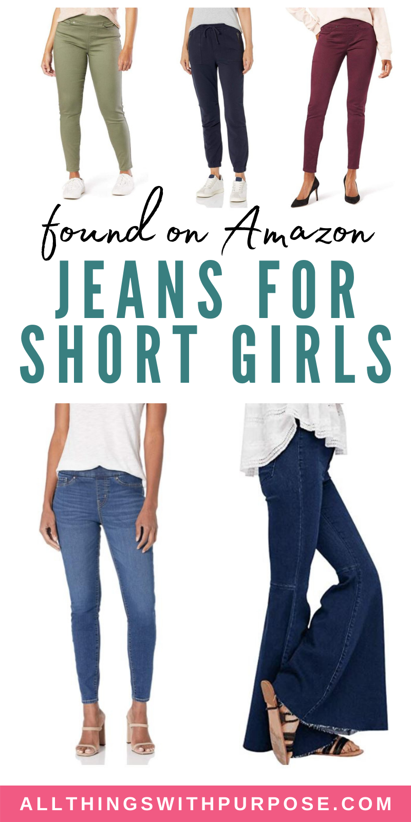 Great Jeans for Short Girls Found on Amazon