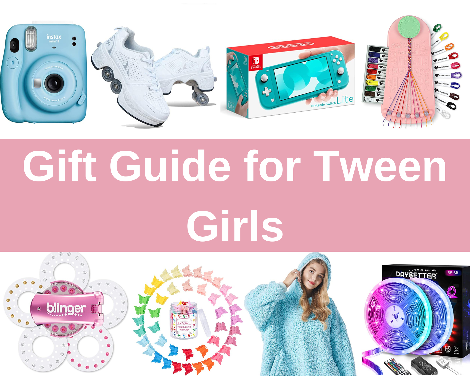 Gifts for Tween Girls - Doused in Pink